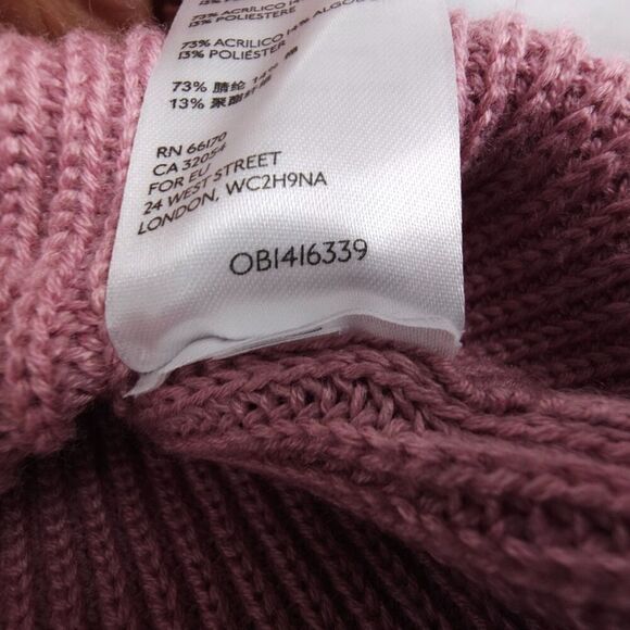 NEW Free People Claudia Sweater Hoodie Knit Midi Dress Pink Beachy Boho Lounge - Picture 8 of 9